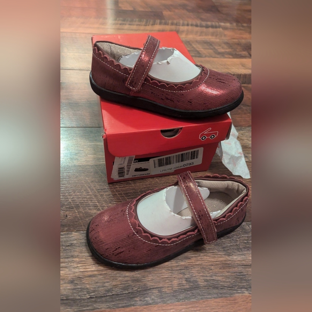 See Kai Run | Mary Jane II, burgundy, size 12.5